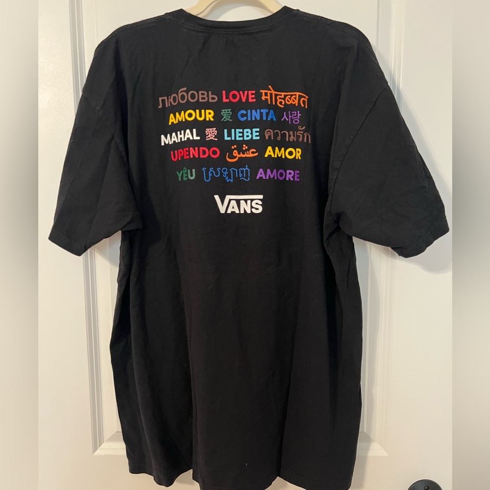 VANS Unisex Pride Tee - XL - Picture 5 of 8
